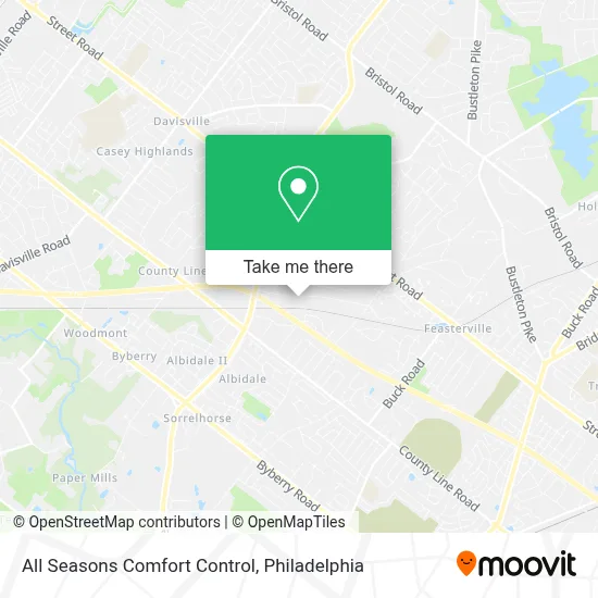 All Seasons Comfort Control map