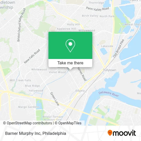 Barner Murphy Inc map