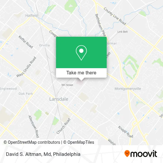 David S. Altman, Md map