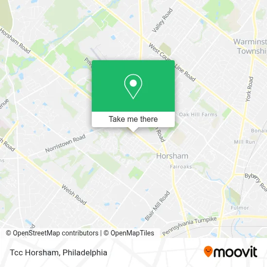 Tcc Horsham map