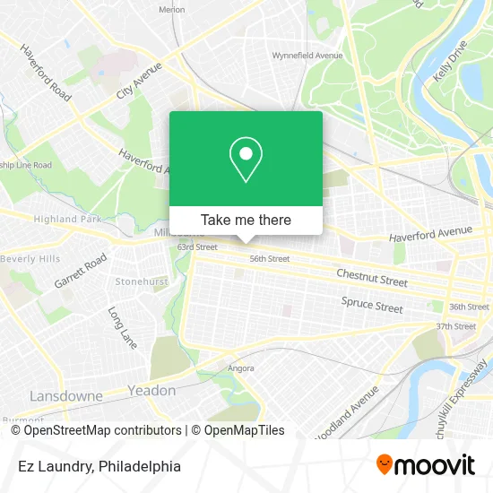 Ez Laundry map