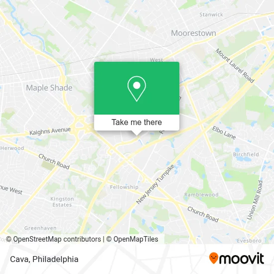 Cava map