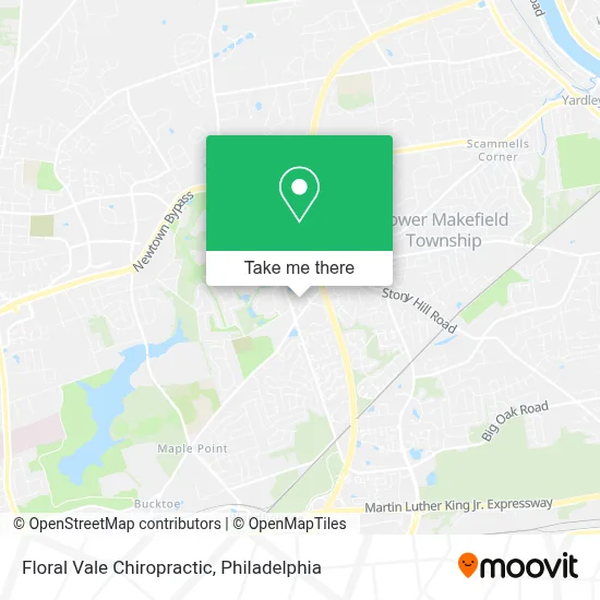 Floral Vale Chiropractic map