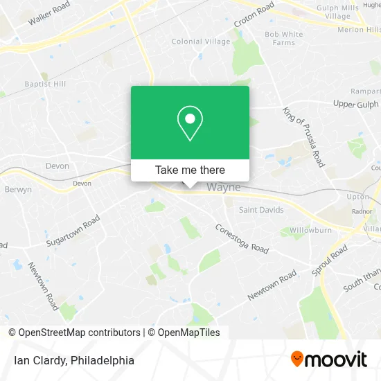 Ian Clardy map