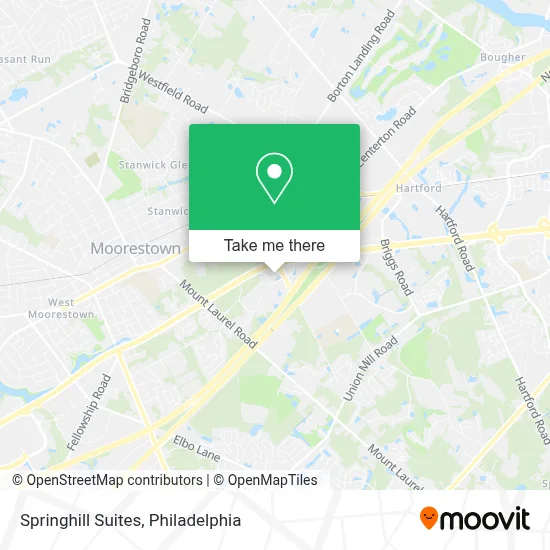 Springhill Suites map