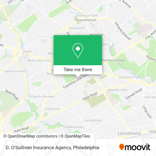 D. O'Sullivan Insurance Agency map