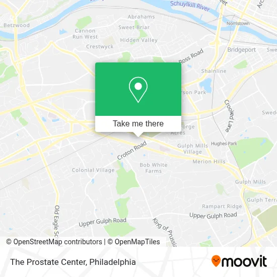 The Prostate Center map