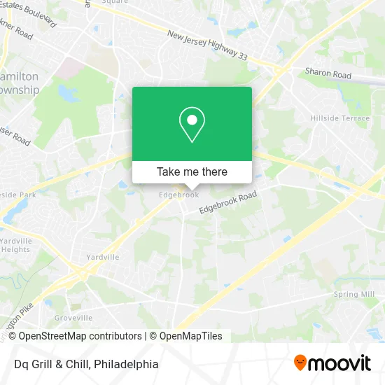 Dq Grill & Chill map