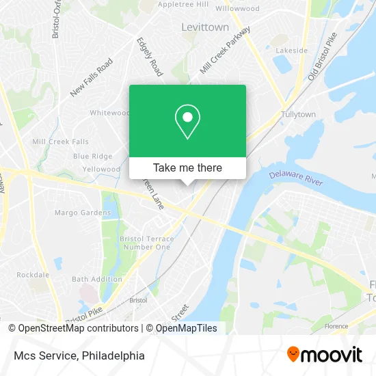 Mcs Service map