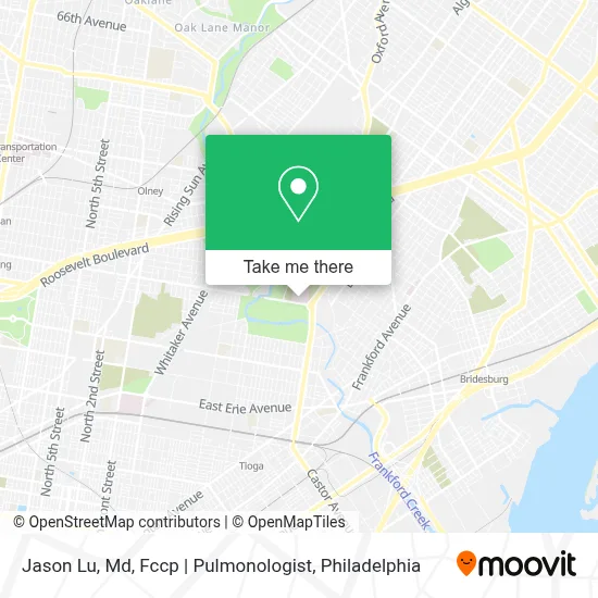 Jason Lu, Md, Fccp | Pulmonologist map