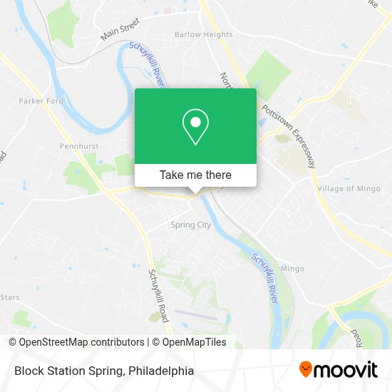 Block Station Spring map