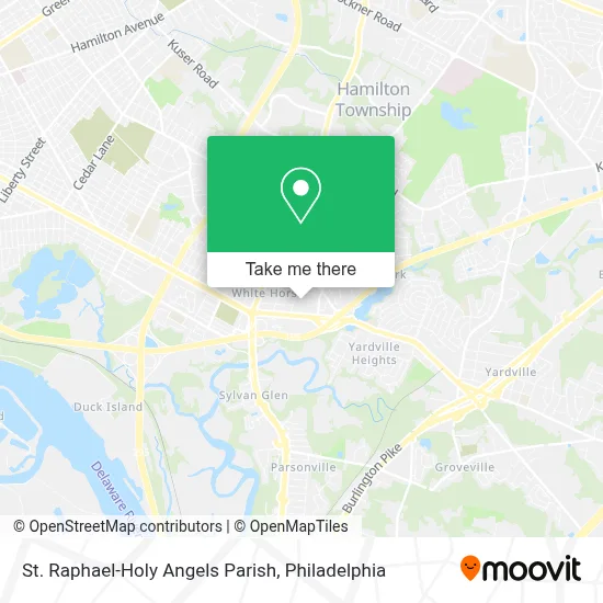 St. Raphael-Holy Angels Parish map