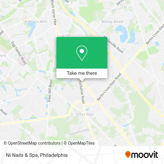 Ni Nails & Spa map