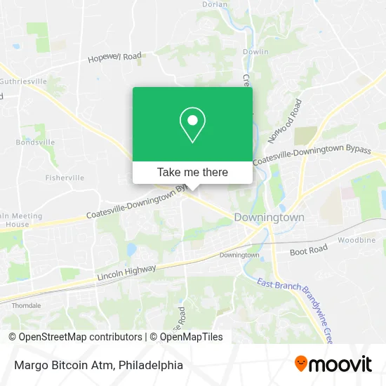 Margo Bitcoin Atm map