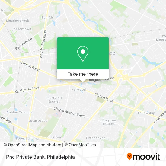 Pnc Private Bank map