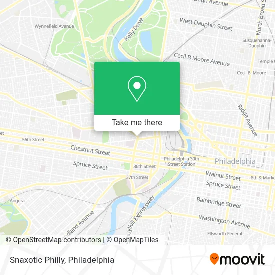 Snaxotic Philly map