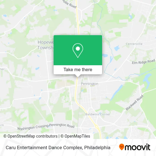 Caru Entertainment Dance Complex map
