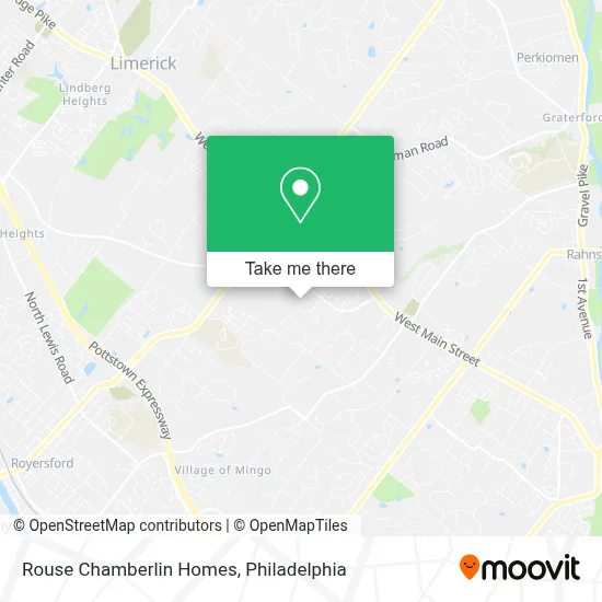 Rouse Chamberlin Homes map
