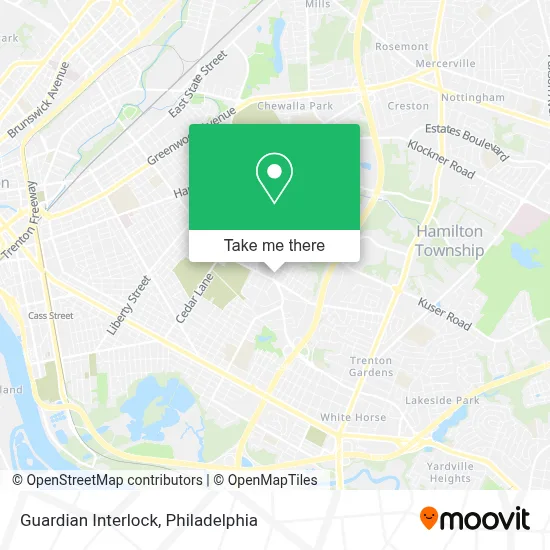 Guardian Interlock map