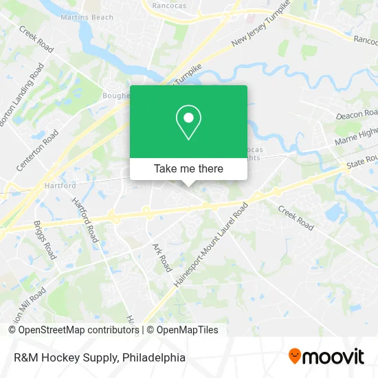 R&M Hockey Supply map