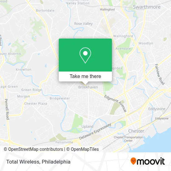 Total Wireless map