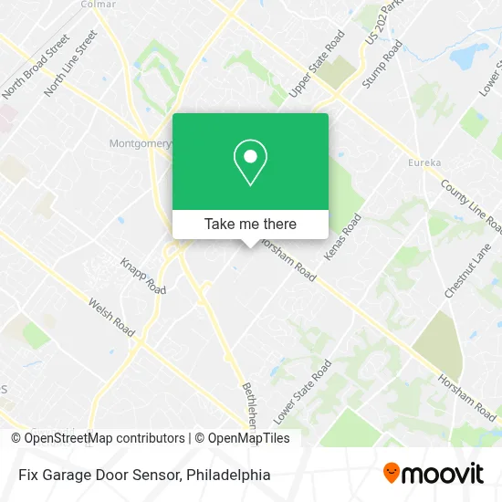 Fix Garage Door Sensor map