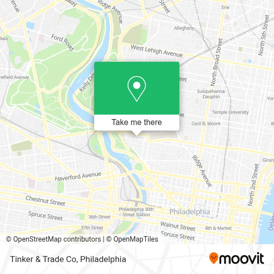 Tinker & Trade Co map