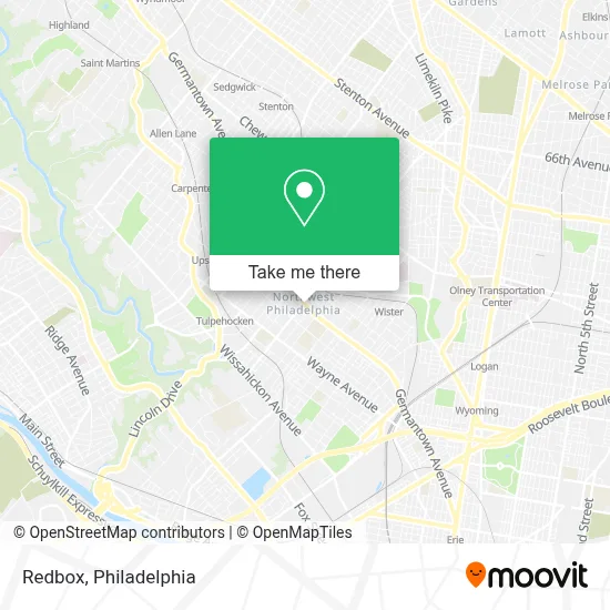 Redbox map