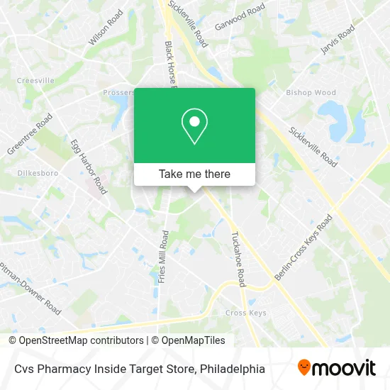 Cvs Pharmacy Inside Target Store map