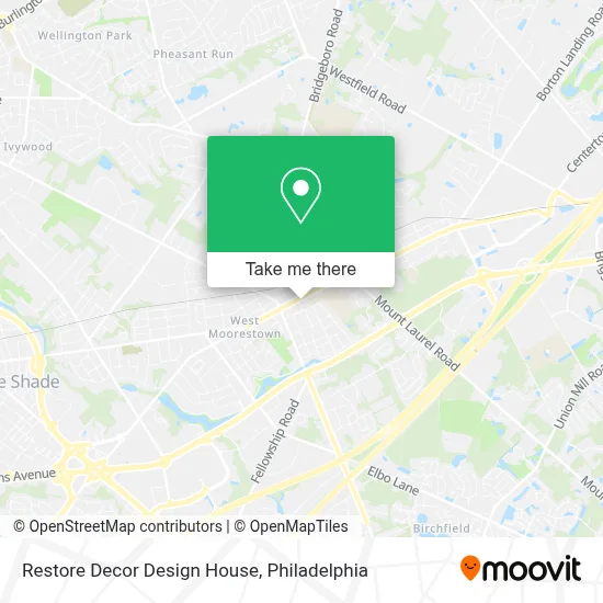 Restore Decor Design House map