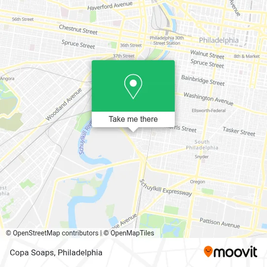 Copa Soaps map