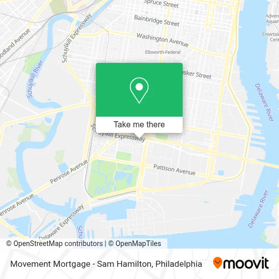 Movement Mortgage - Sam Hamilton map