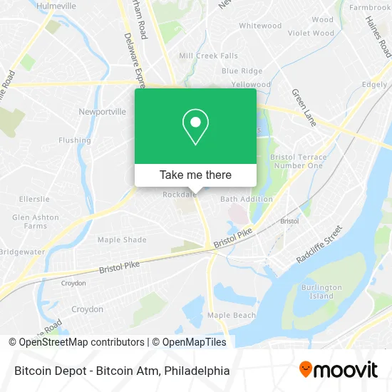 Bitcoin Depot - Bitcoin Atm map