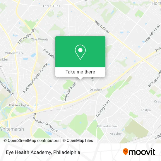 Eye Health Academy map