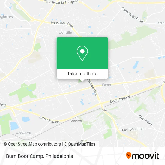 Burn Boot Camp map