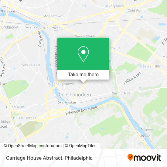 Carriage House Abstract map