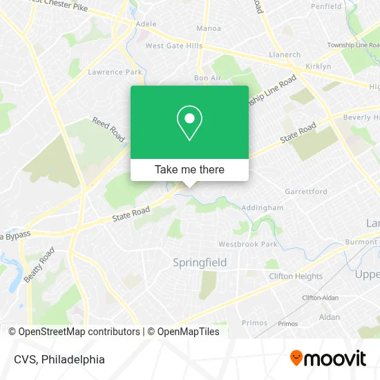 Cvs map