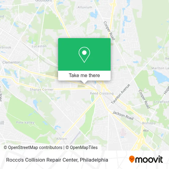 Rocco's Collision Repair Center map