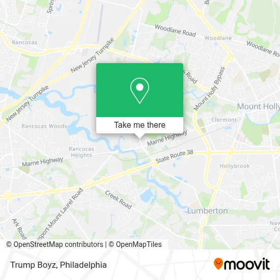 Trump Boyz map