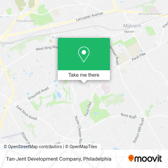 Tan-Jent Development Company map
