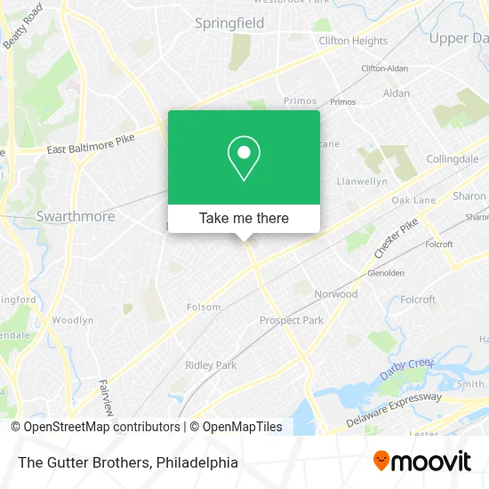 The Gutter Brothers map