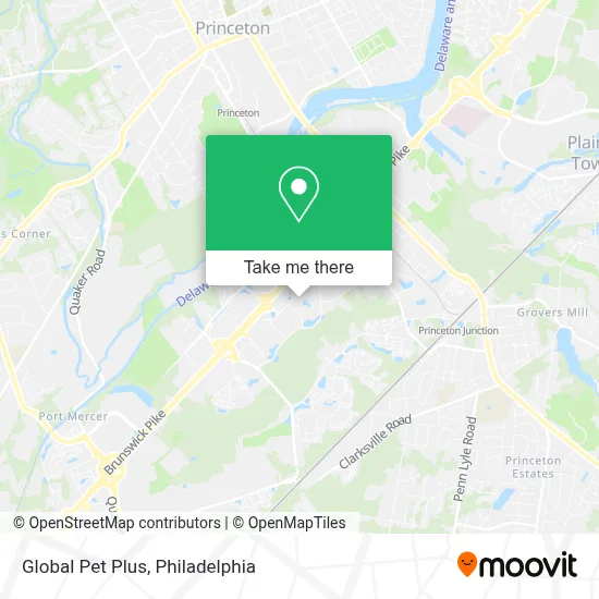 Global Pet Plus map