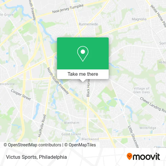Victus Sports map