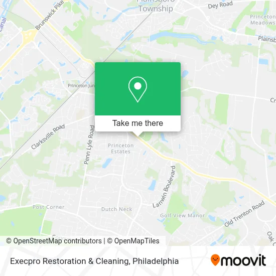 Execpro Restoration & Cleaning map