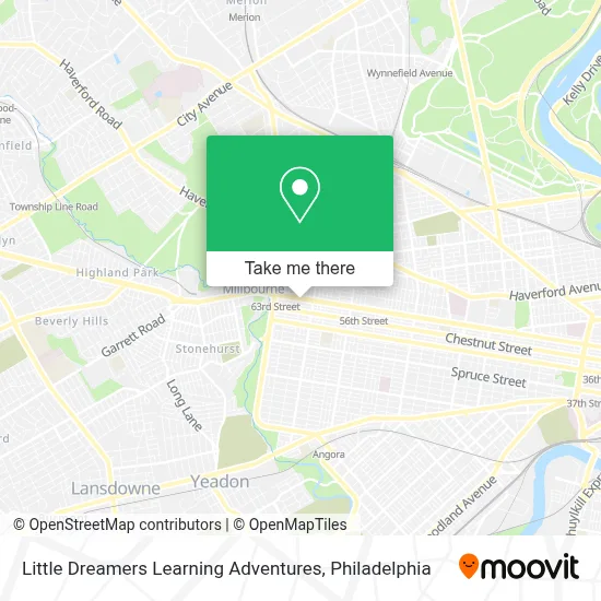 Little Dreamers Learning Adventures map