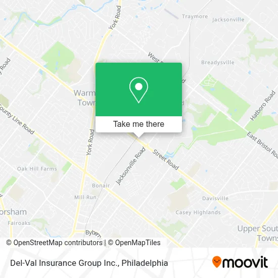 Del-Val Insurance Group Inc. map