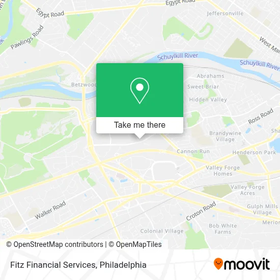 Fitz Financial Services map