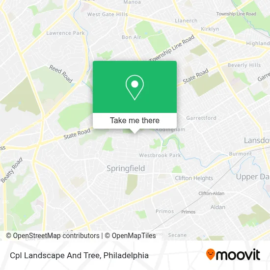 Cpl Landscape And Tree map