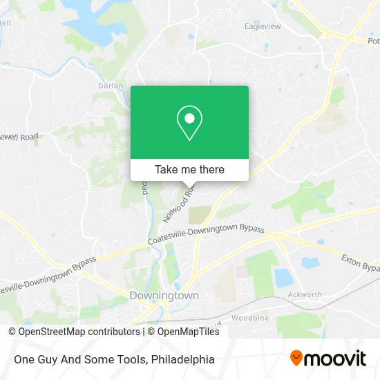 One Guy And Some Tools map