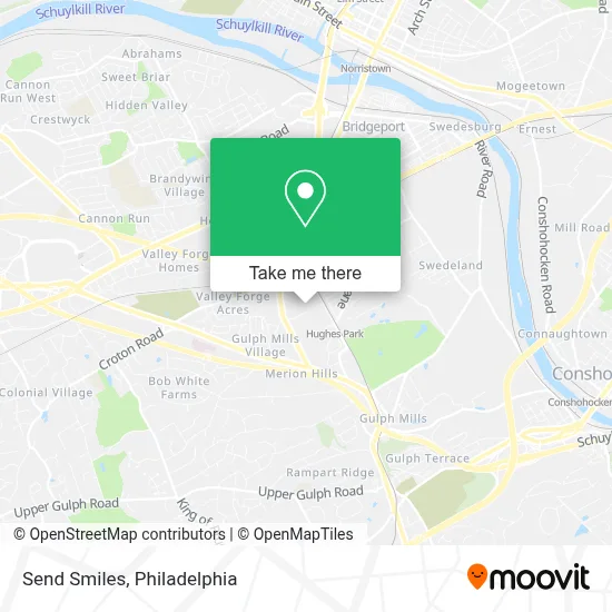 Send Smiles map